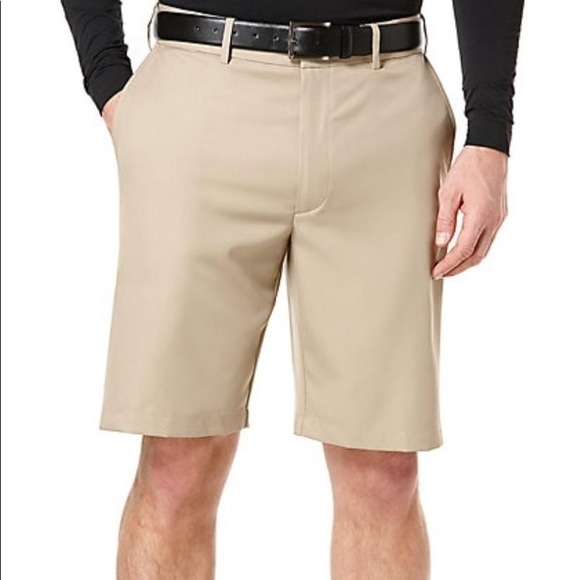 PGA Tour Big & Tall Mens Performance Shorts in Chinchilla & Sliver Cloud W- 48 - Picture 10 of 11